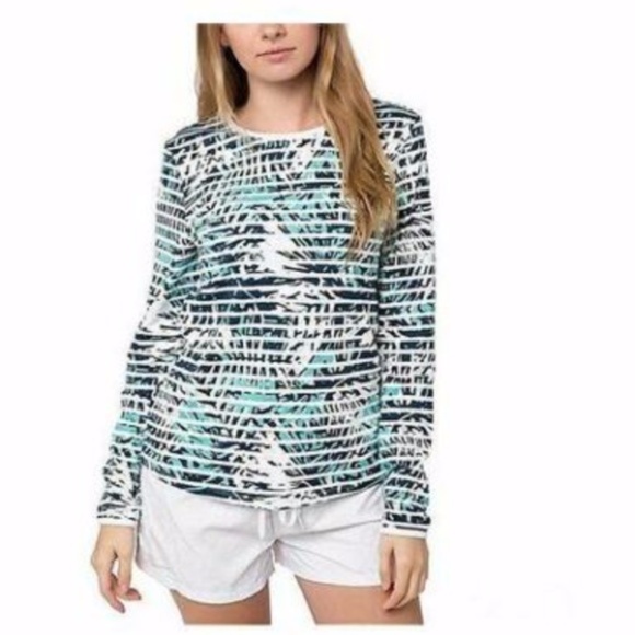 Hang Ten Tops - Hang Ten Womens Long Sleeve Rashguard/Swimtop UPF 50+ NWT Size XL Mint